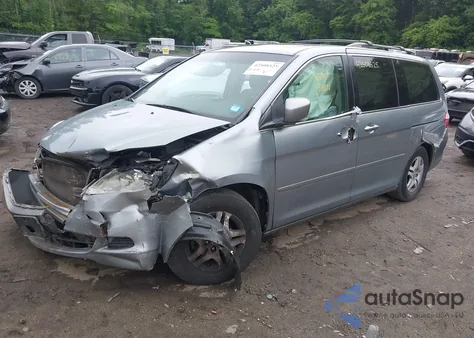 2007 Honda Odyssey Ex-L from USA, damaged, VIN 5FNRL38767B065707